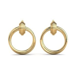 Elegant Gold Hoop Earrings